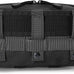 FRTKK Tactical Molle Admin Pouch Utility Laser Cut EDC Tool Pouch Bag Horizontal Modular Pouches Include US Flag Patch and Keychain