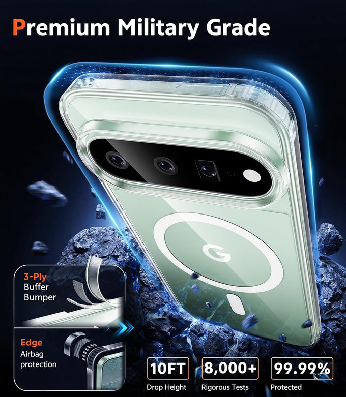 FNTCASE for Google Pixel 11-Pro Case: Pixel 11 Case Compatible with Magsafe