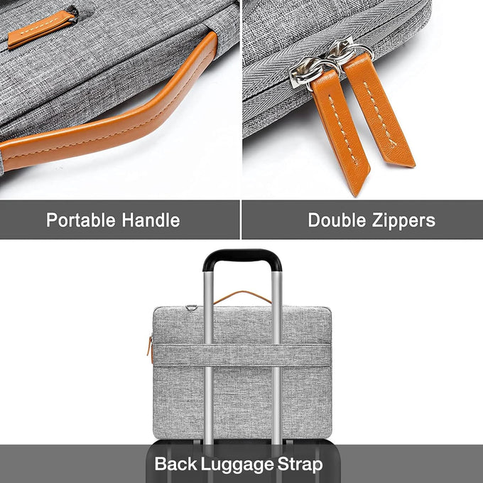 MOSISO 360 Protective Laptop Shoulder Bag 15.6 inch,15-16 inch Laptop Bag