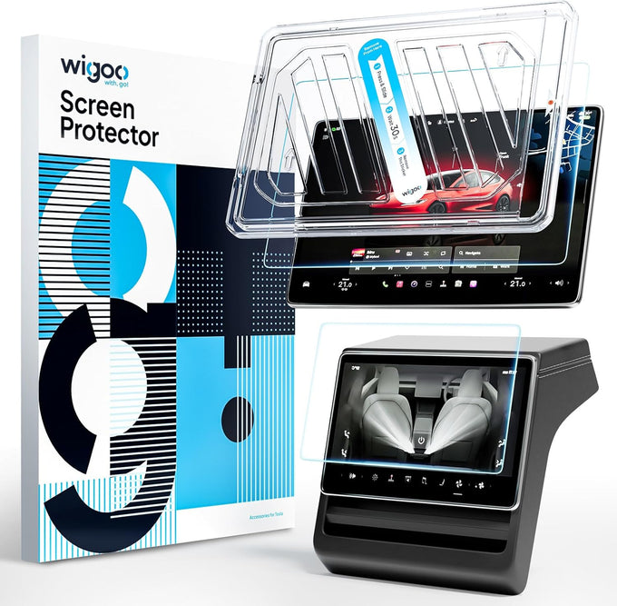 Wigoo for 2026 Tesla Model Y Juniper/Model Y L Screen Protector, 16", Matte