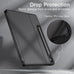 JETech Folio Case for Samsung Galaxy Tab S10 Lite/S10 FE/S9 FE 10.9", Black