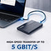 500GB External Hard Drive,USB 3.0 for PC, Mac, Desktop, Laptop, Smartphone, PS4, Xbox