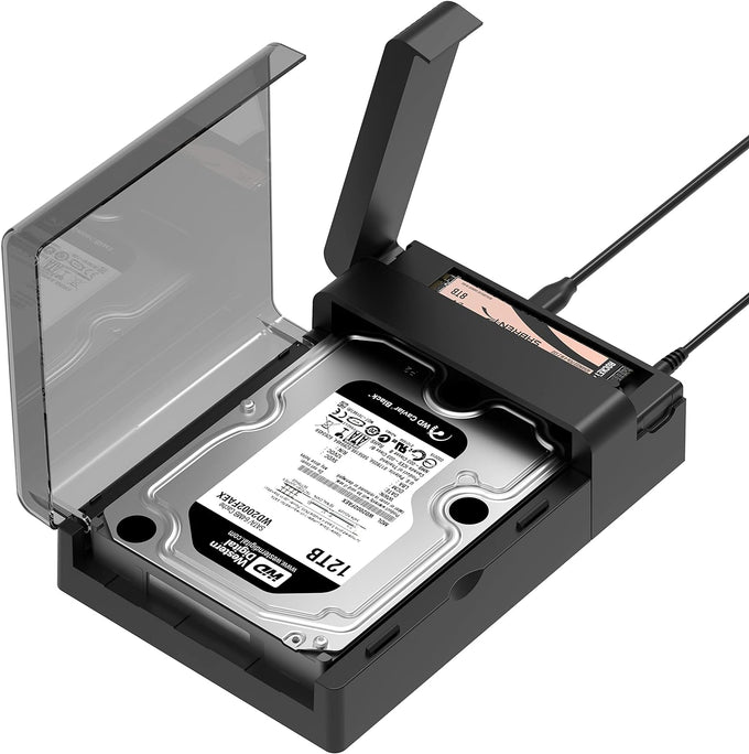 SABRENT USB 3.0 to SATA Hard Drive Docking Station, 2.5/3.5in (EC-DFLT)