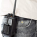 Tactical Molle Radio Holster Holder Case Military Heavy Duty Pouch Bag for Two Ways Walkie Talkies Adjustable Storage with 1 Pack Patch