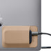 Slipdrive - Portable Hard Drive Sleeve for Laptop - SSD Solid State Drive - Reusable Adhesive - Stick on External Hard Drive Carrying Case - Pocket Pouch (Small, Black)