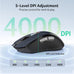 Acer Wireless Mouse for Laptop, 2.4GHz Computer Mouse 5 Adjustable 4000 DPI