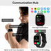 Smart Watch with Alexa Built-in, 1.83" HD Bluetooth Calling Fitness Tracker