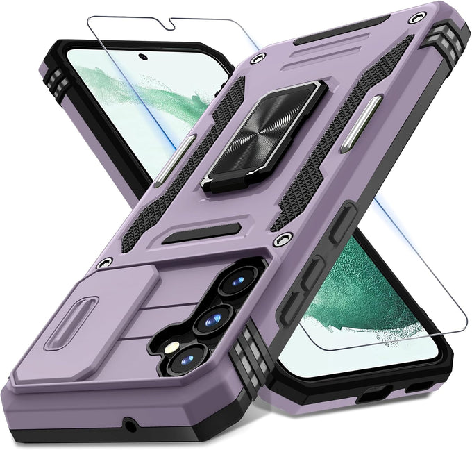DEERLAMN for Samsung Galaxy S26 Ultra Case with Screen Protector, Black