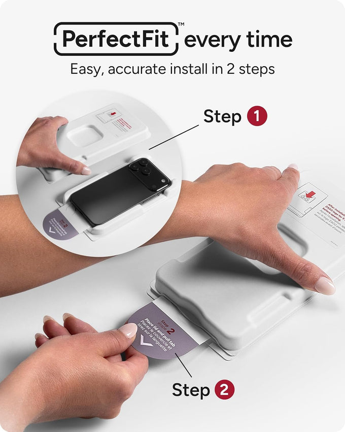 ZAGG Glass+ Screen Protector for iPhone 18 Pro/iPhone 17 Pro