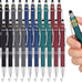 10 Pcs Basic Fidget Pen, Multicolor 2-in-1 Stylus Ballpoint Pen