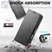 TUCCH Wallet Case for iPhone 18 Pro Max & 17 Pro Max, 4 Card Holders, Black