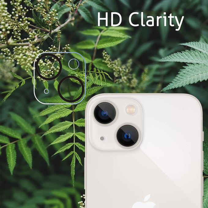 Ailun Screen Protector + Camera Lens Protector for iPhone 14, 3+3 Pack