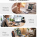 Laptop Cooling Pad for 12-17.3 Inch Laptops, Slim Stand with 6 Quiet Fans