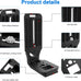 (Real Single One) DSLR Camera L Bracket Quick Release Plate Vertical Horizontal Switching Tripod Compatible with Canon Nikon Sony DJI Ronin Zhiyun Stabilizer Tripod Monopod Can't fit Manfrotto