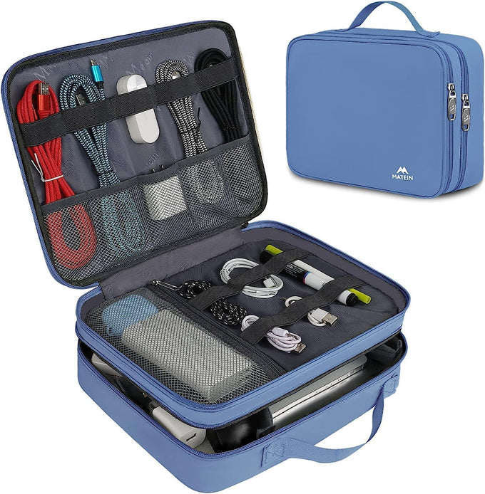 MATEIN Electronic Travel Organizer Case, Portable Travel Cord Organizer