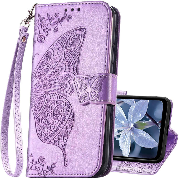 for Samsung Galaxy A17 5G Phone Case Wallet,Purple