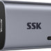 SSK 128GB Portable SSD External Hard Drive Solid State Drive up to 550MB/s