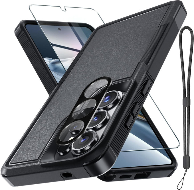 for Samsung Galaxy S26 Case,Military Grade Phone Cover, Black Matte
