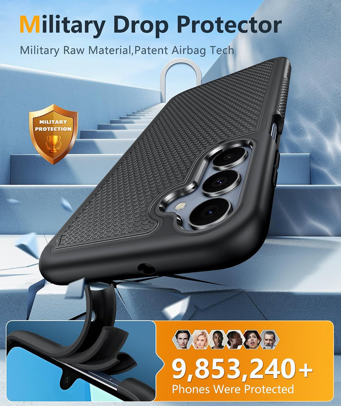FNTCASE for Galaxy A17/A16 5G Phone Case: Dual Layer Samsung A17 5G Cover