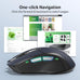 Acer Wireless Mouse for Laptop, 2.4GHz Computer Mouse 5 Adjustable 4000 DPI