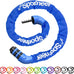 Sportneer Bike Lock: 5 Digit Combination High Security Anti Theft Bike Chain Lock - 3.2/3.6/4ft Heavy Duty Keyless Bicycle Lock for Bike, Motorcycle, Scooter, Door & Gate - 4/6mm Thick, Easy to Use
