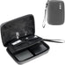 ProCase Hard Drive Case for Canvio Basics Western Digital WD Elements My Passport Seagate Portable Backup Plus Slim 1TB 2TB 3TB 4TB USB 2.5, Portable External Case for 2 Hard Drives -Black