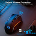 Redragon M810 PRO Wireless RGB Gaming Mouse 10000 DPI Remapping Keys