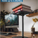 COOPER TabHolder Tablet Holder, iPad Stand for Desk, Portable Monitor Stand