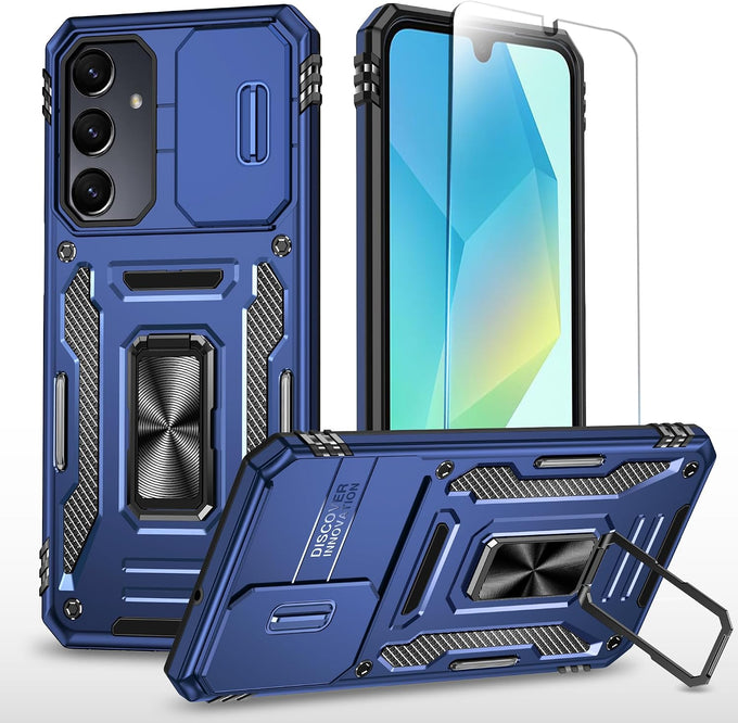SunStory for Samsung Galaxy A16 5G Phone Case with Rotated Ring Kickstand