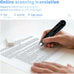 Scan Translator Pen, Language Translator Device, Dyslexia Tools with 142 Online/10 Offline Languages, Text to Speech Reading Pen for Learning Difficulties, Language Learners and Elderly Users