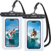 Lamicall Waterproof Phone Pouch, [2 Pack] IPX8 Water Proof Cell Phone Case