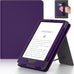6in Tablet Case with Stand and Hand Strap,Incompatible with Old Version, Durable Synthetic Leather Cover with Auto Sleep Wake, Dark Blue