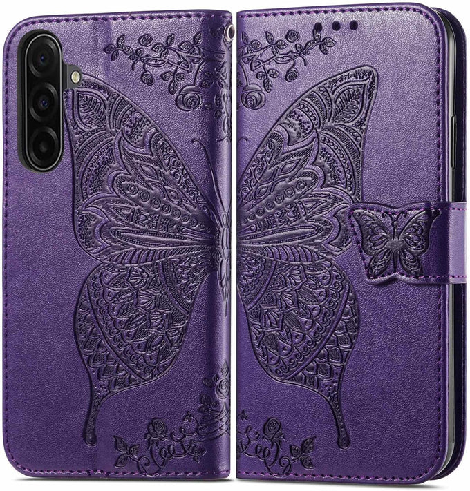 for Samsung Galaxy A17 5G Phone Case Wallet,Purple