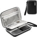 ProCase Hard Drive Case for Canvio Basics Western Digital WD Elements My Passport Seagate Portable Backup Plus Slim 1TB 2TB 3TB 4TB USB 2.5, Portable External Case for 2 Hard Drives -Black