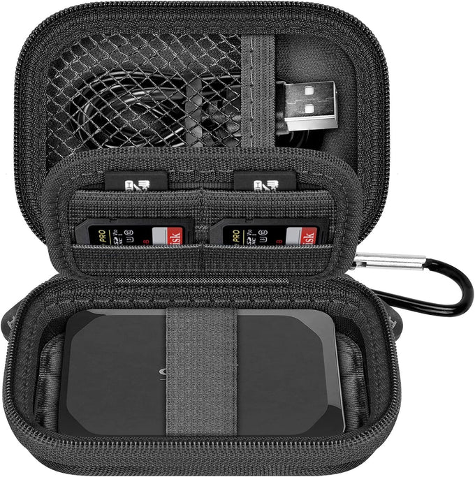 Carrying Case for Crucial X10 X9 Pro 4TB/2TB/1TB Portable SSD for Travel