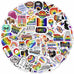 100Pcs Photography Stickers for Water Bottle and Laptop - Photography Party Supplies - Gifts for Photographer - Photo and Camera Stickers - Gift for Women & Men
