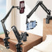 LISEN Cell Phone Holder for Bed Desk, Overhead Phone Mount iPhone Recording