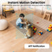 vebiliki Spy Camera, 4K Hidden Camera, Mini Camera, Real-Time Recording, AI Motion Detection, Support Cloud & TF Storage, Auto Night Vision, WiFi Cameras for Home Security, 2.4G WiFi Only