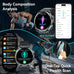 1.53" Military Smart Watch for Men with LED Flashlight & Bluetooth Calls