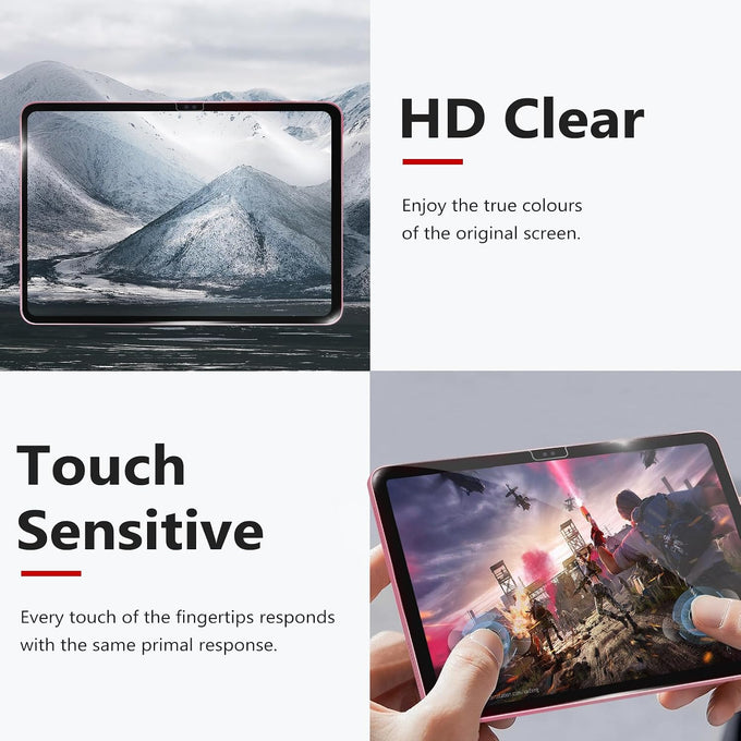 bersem Screen Protector for iPad A16 11th/10th Gen (11/10.9", 2025/2022)