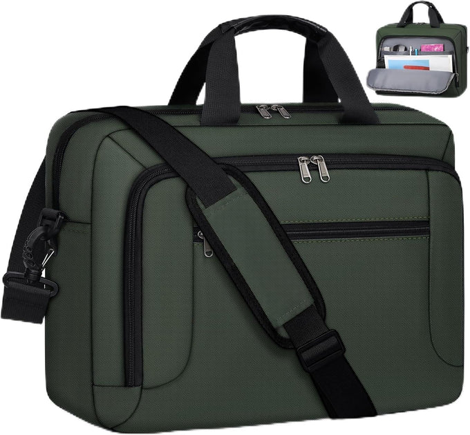Laptop Bag 17.3 Inch Laptop Briefcase for Men Work Laptop Case Computer Bag