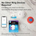 Kidde Smart Smoke & CO Detector with Ring, AA Battery, RGCUDR-RW