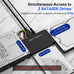 Hard Drive Reader USB 3.0 & Type C to SATA IDE Adapter, Data Transfer Kit