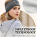 Perytong Sleep Headphones Wireless, Bluetooth Sports Headband Headphones with Ultra-Thin HD Stereo Speakers Perfect for Sleeping,Workout,Jogging,Yoga,Insomnia, Air Travel, Meditation (Grey)