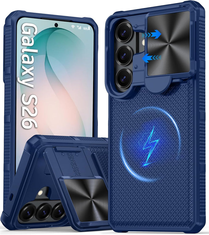 for iPhone 18 Pro Max Case with Slide Camera Cover, Fit for Magsafe