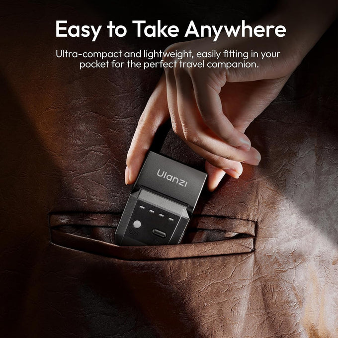 ULANZI SL03 Camera Mini Flash, Speedlite Video Light GN8 6500K for DSLR