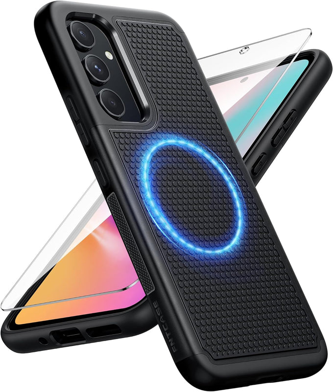 FNTCASE for Google Pixel 11 / Pixel 11 Pro Case: Soft TPU Non Slip Blue