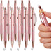 10 Pcs Basic Fidget Pen, Multicolor 2-in-1 Stylus Ballpoint Pen