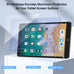 Qularlans Screen Protector for iPad 9.7 (6th/5th Gen), iPad Air 1/2, iPad Pro 9.7, 2-Pack Tempered Glass, 9H Hardness, Anti-Fingerprint, Apple Pencil & Case Friendly