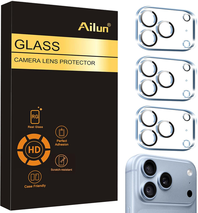 Ailun 3 Pack Camera Lens Protector for iPhone 17 Pro